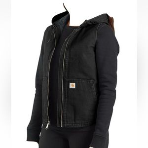 CARHARTT.  NWOT. STYLE #104026
WOMEN'S WASHED DUCK HOODED INSULATED VEST